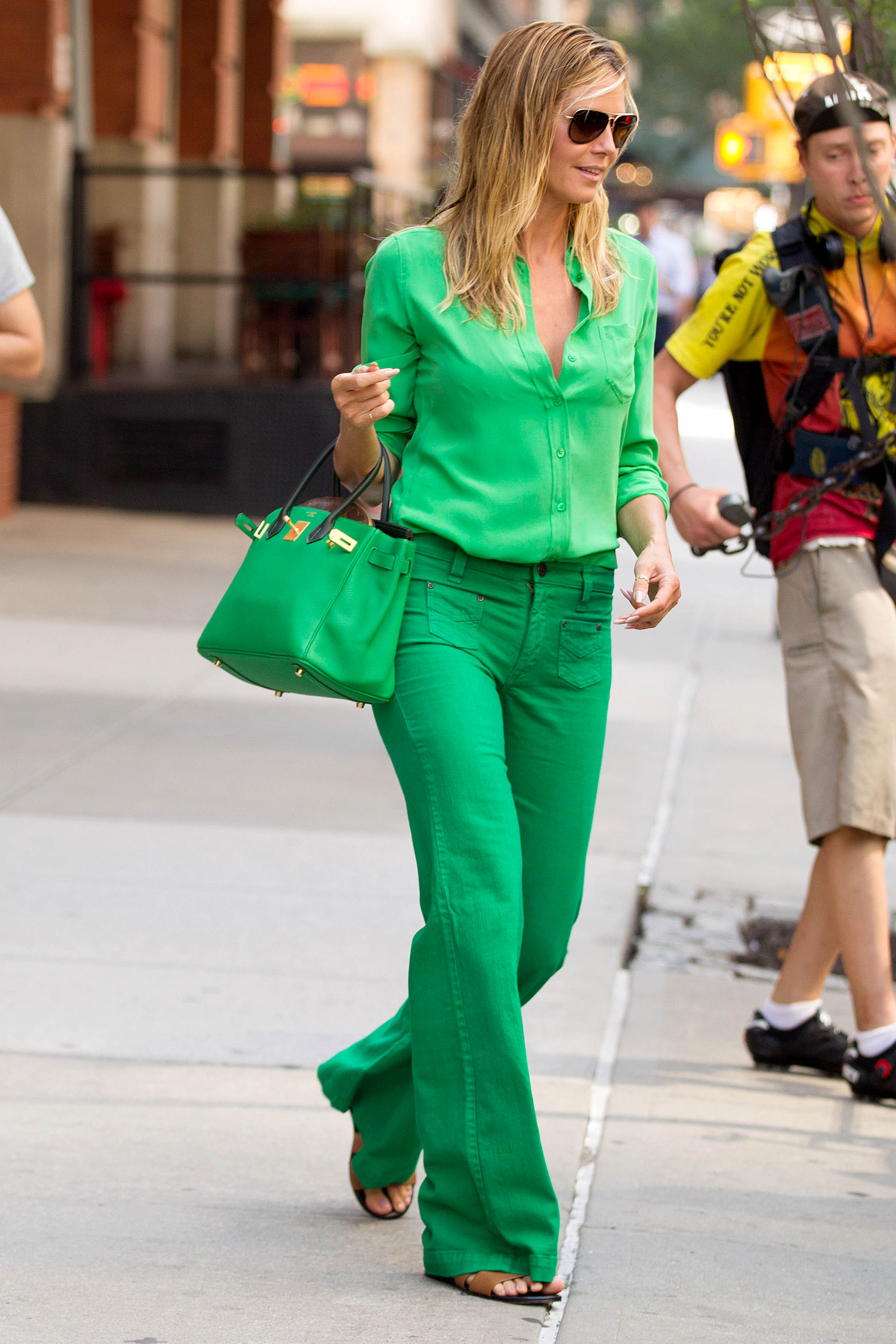 hermes birkin green