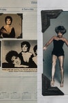 Image may contain: Liza Minnelli, Human, Person, Clothing, Apparel, Advertisement, Poster, and Skin