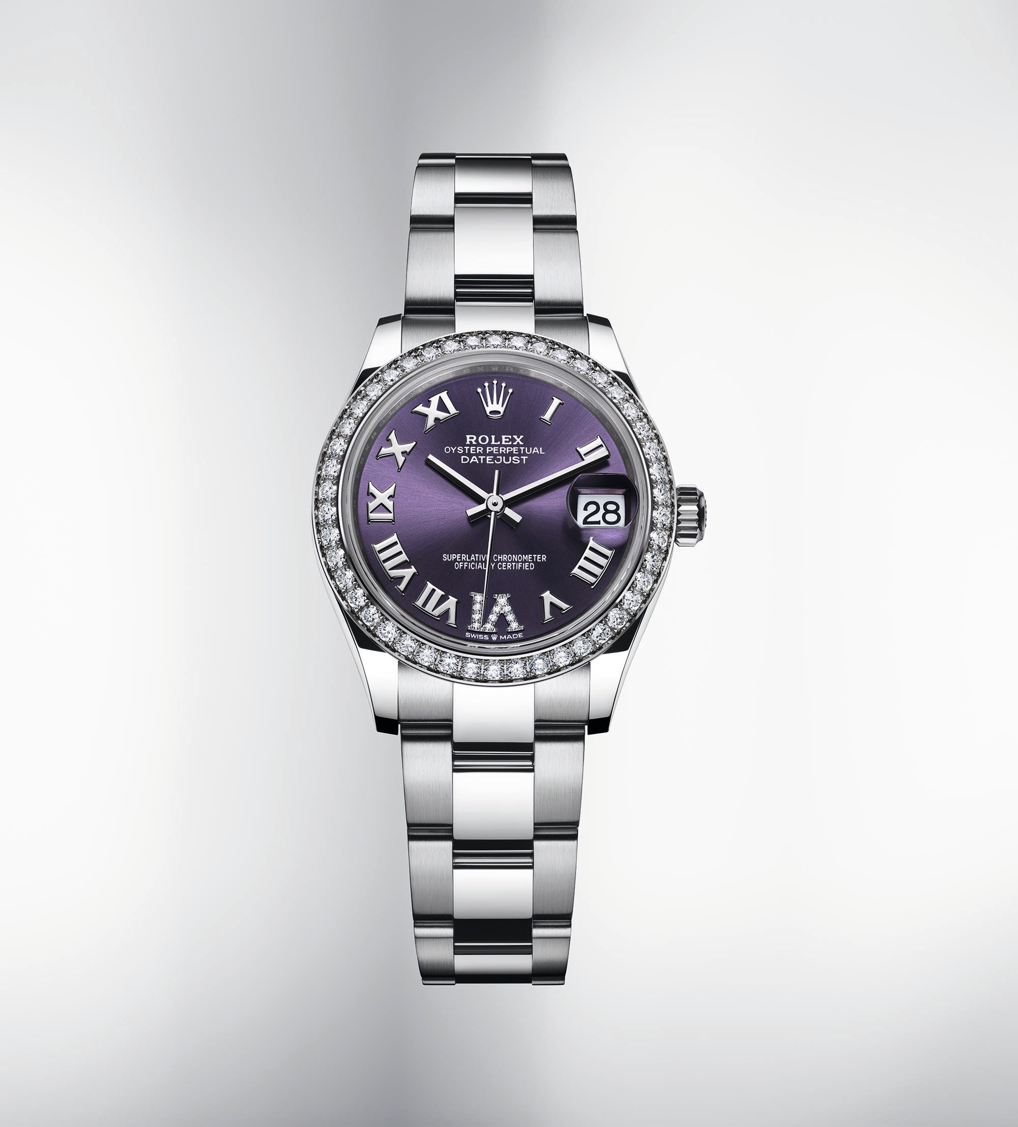 rolex purple datejust