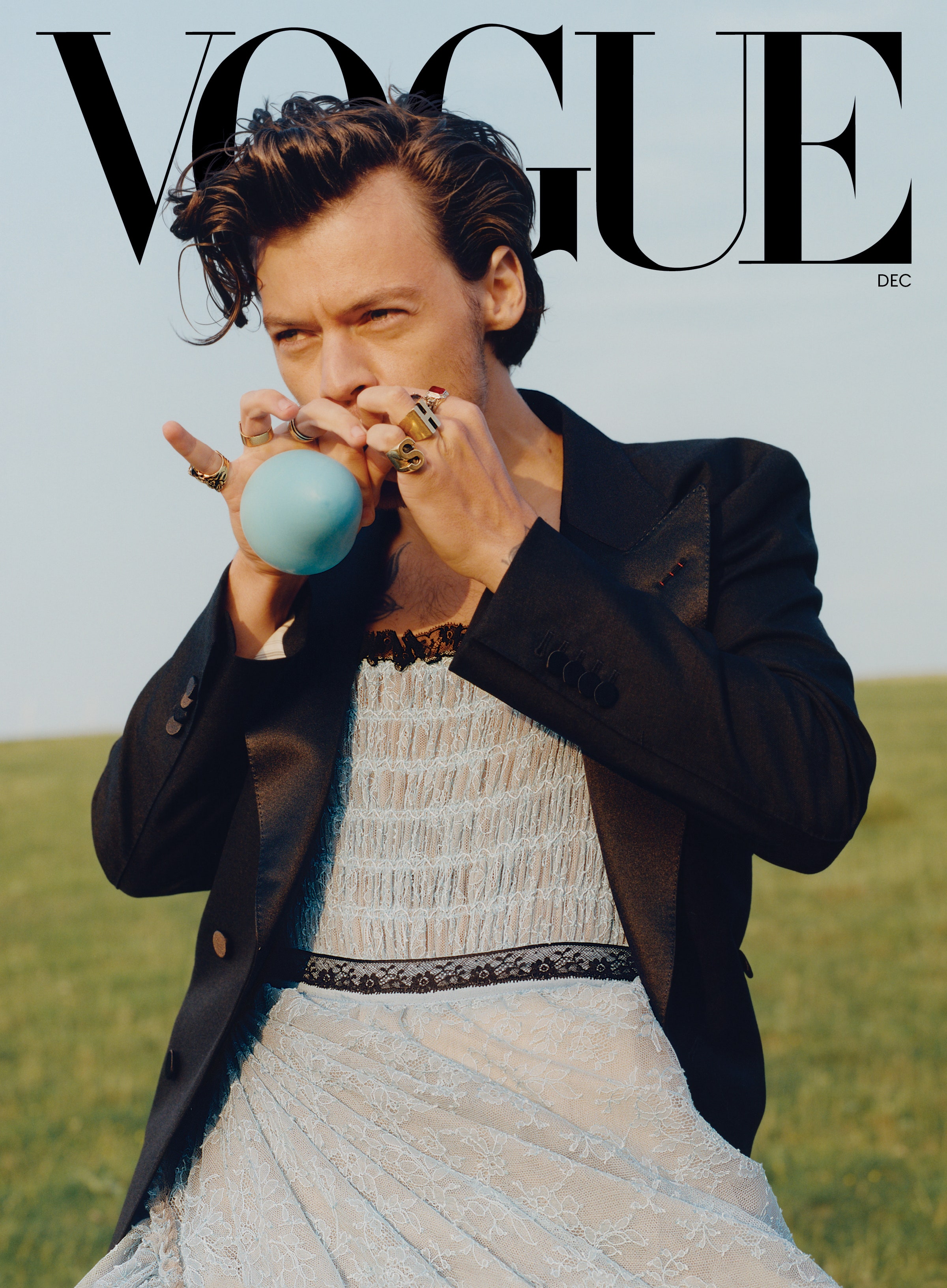Гарри Стайлс — первый мужчина на обложке Vogue US