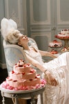 Kirsten Dunst wearing Manolo Blahnik.